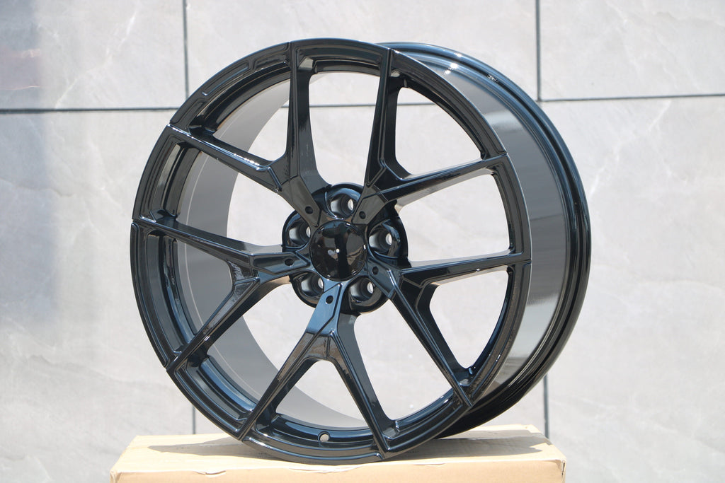 19" Y-SPOKE STYLE WHEELS FITS MERCEDES BENZ CL550 E350 GLC300 GLC350 S430 S500 S550 (SET OF 4)