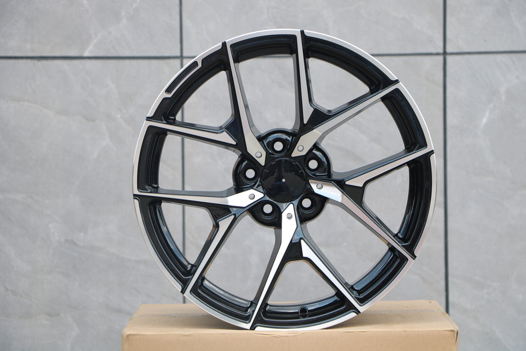 19" Y-SPOKE STYLE WHEELS FITS MERCEDES BENZ CL550 E350 GLC300 GLC350 S430 S500 S550 (SET OF 4)