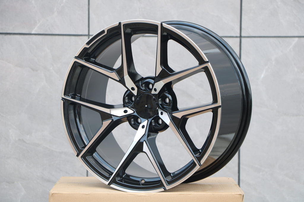 19" Y-SPOKE STYLE WHEELS FITS MERCEDES BENZ CL550 E350 GLC300 GLC350 S430 S500 S550 (SET OF 4)
