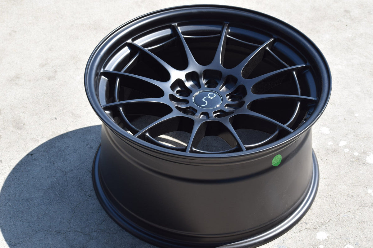 JNC033 Matte Black wheel