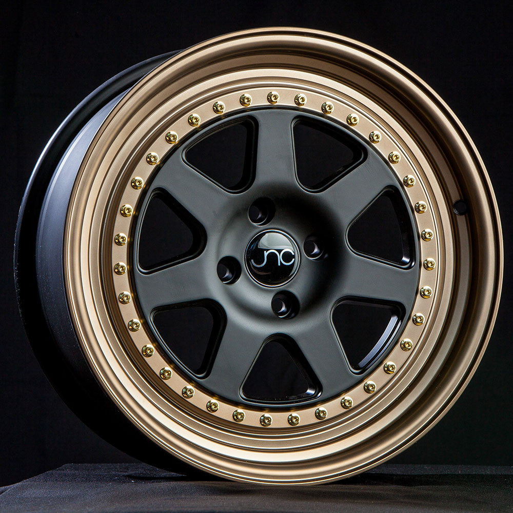 JNC048 Matte Black Bronze Lip wheel