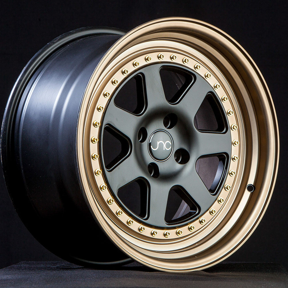 JNC048 Matte Black Bronze Lip wheel