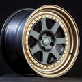 JNC048 Matte Black Bronze Lip wheel