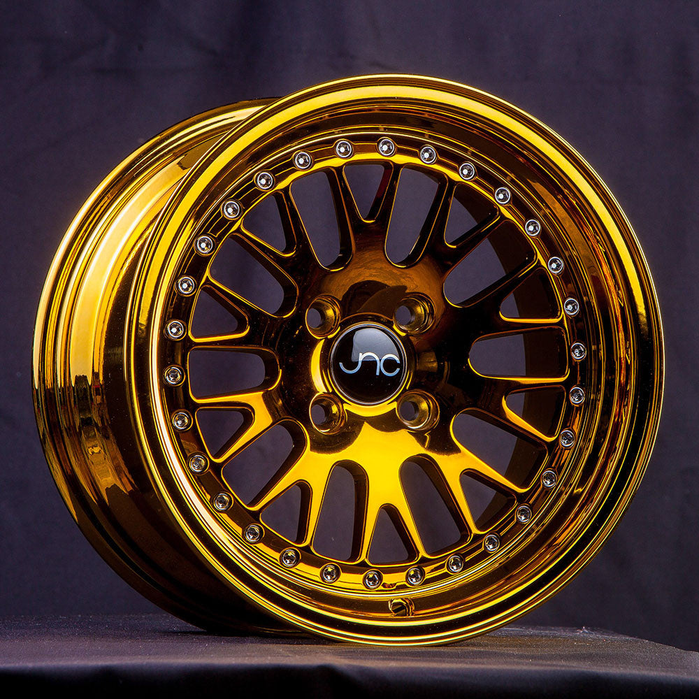JNC001 Gold Chrome wheel