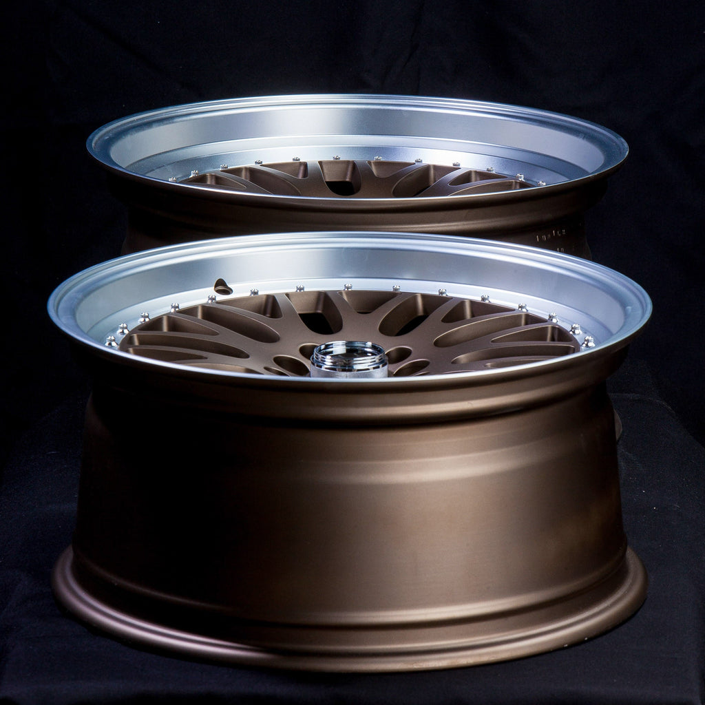 JNC001 Gold Chrome wheel