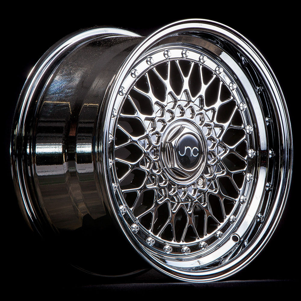 JNC004 Platinum Gold Rivets wheel