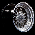 JNC004 Hyper Black Machined Lip wheel