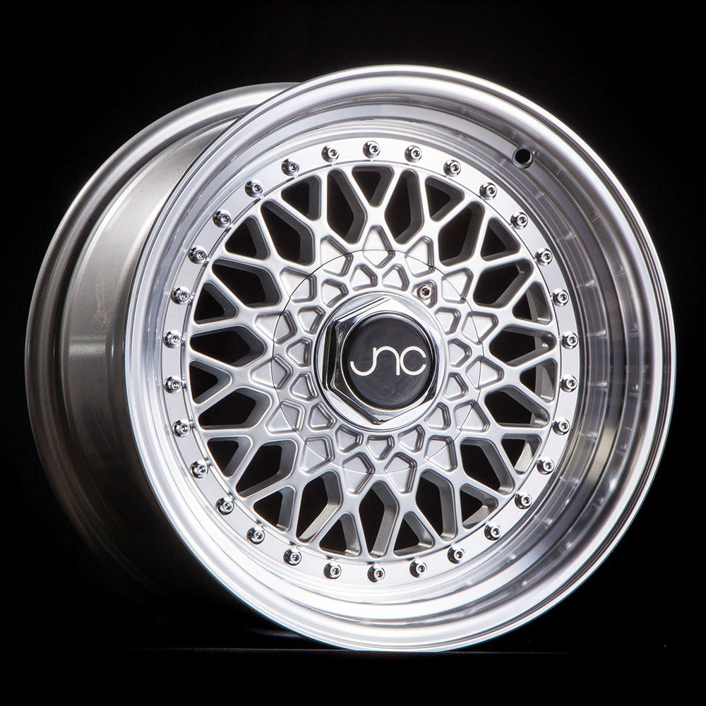 JNC004 Silver Machined Lip wheel