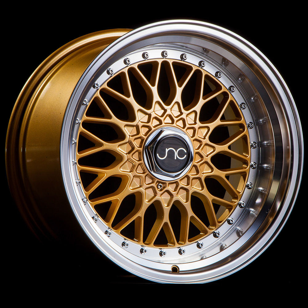 JNC004 Gold Machined Lip wheel