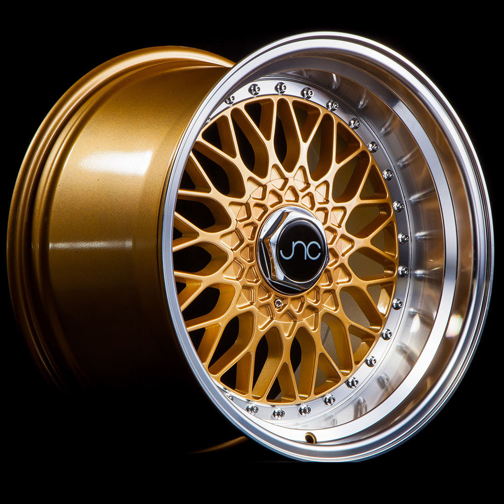 JNC004 Gold Machined Lip wheel