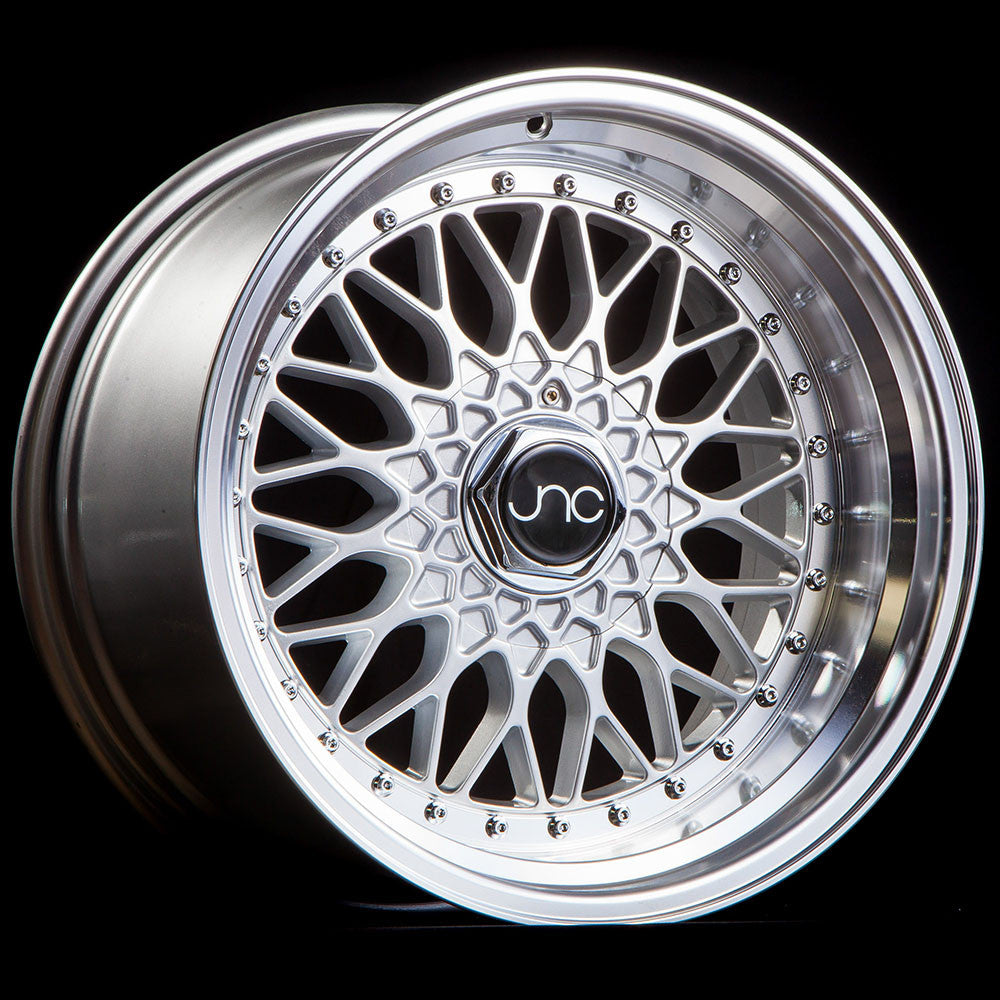 JNC004 Silver Machined Lip wheel