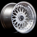 JNC004 Silver Machined Lip wheel