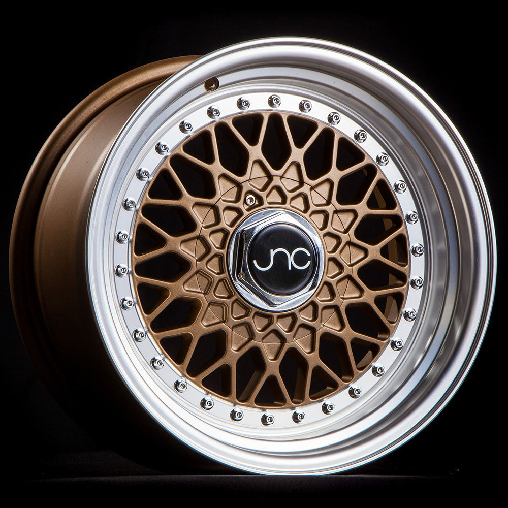 JNC004 Matte Bronze Machined Lip wheel