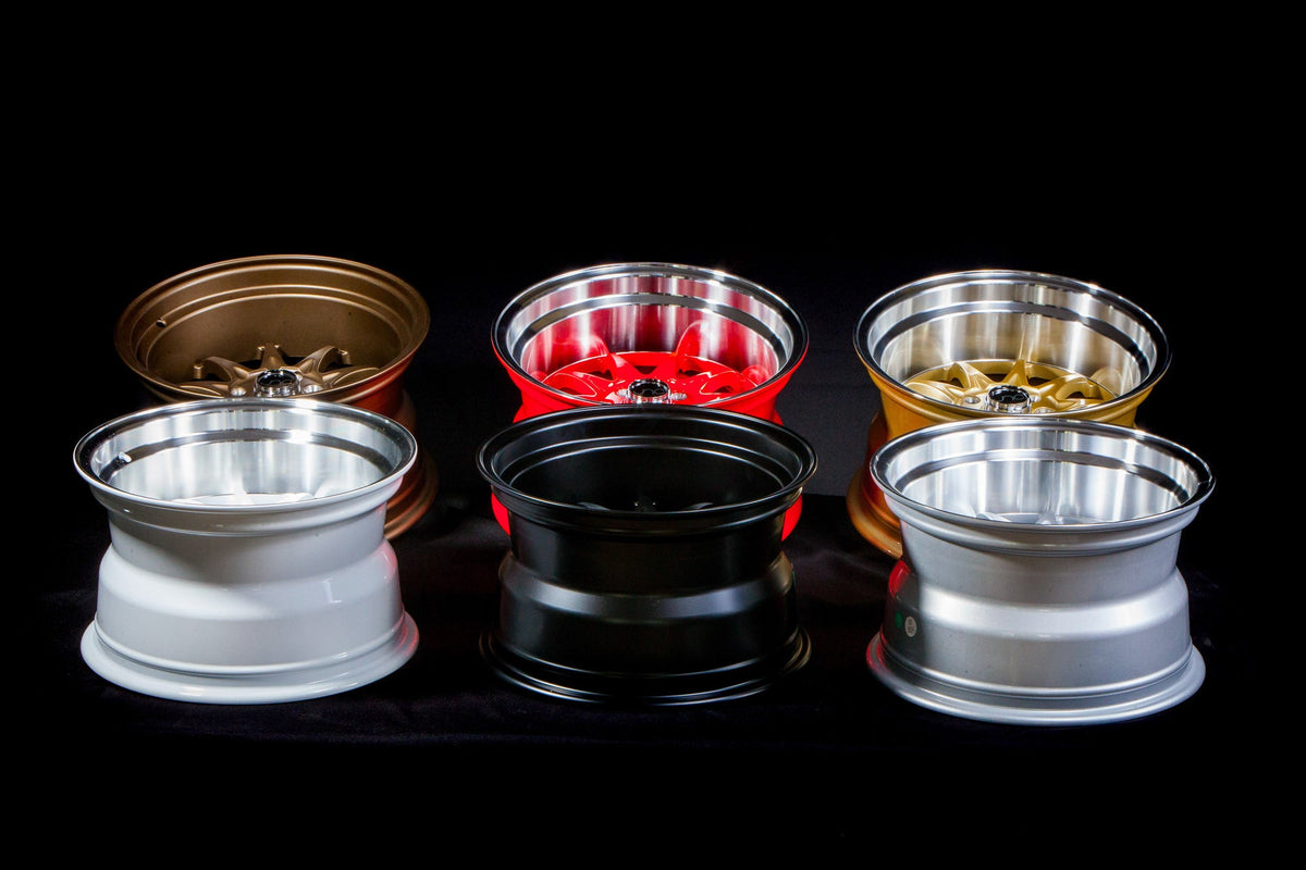 JNC003 Gold Machined Lip wheel