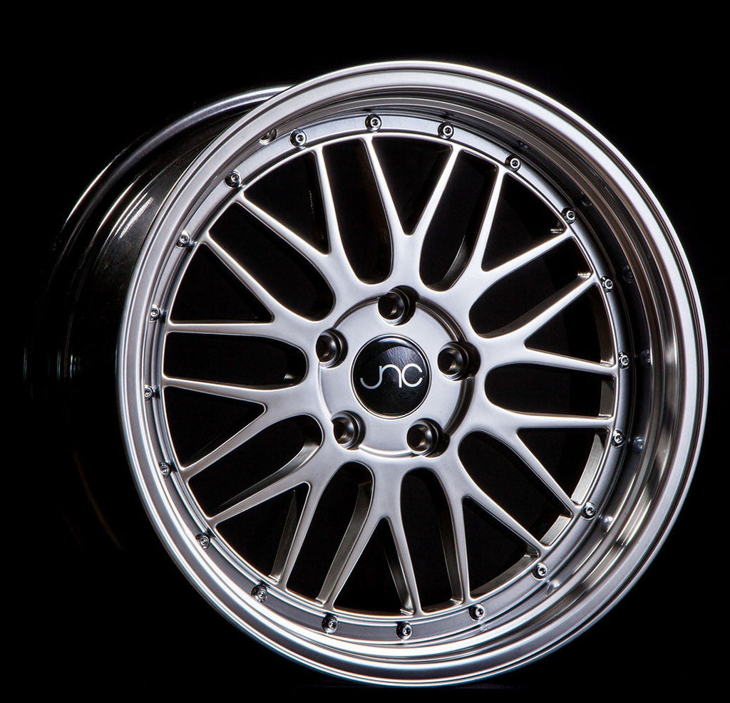 JNC005 Hyper Black Machine Lip wheel