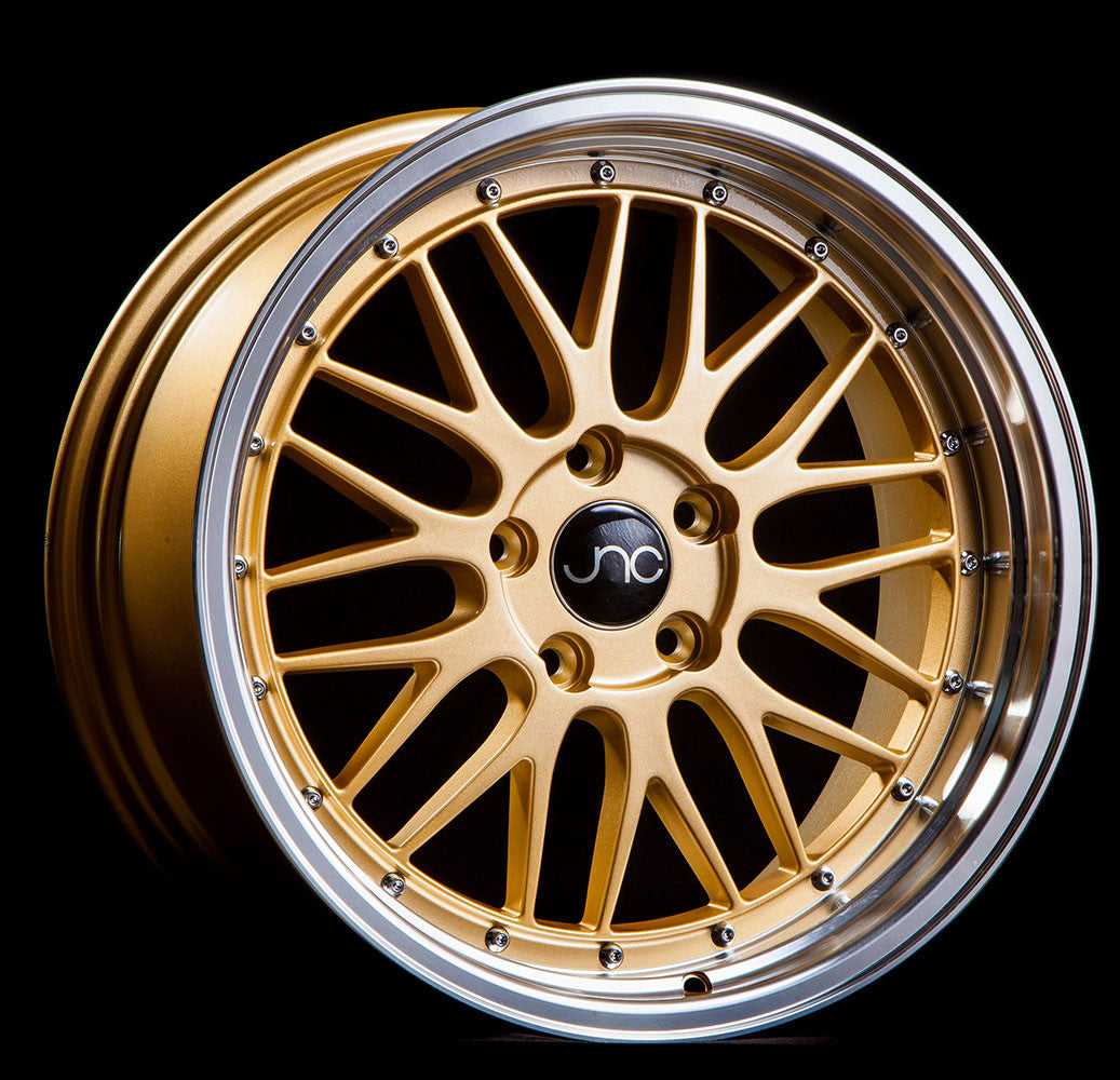 JNC005 Gold Machined Lip wheel