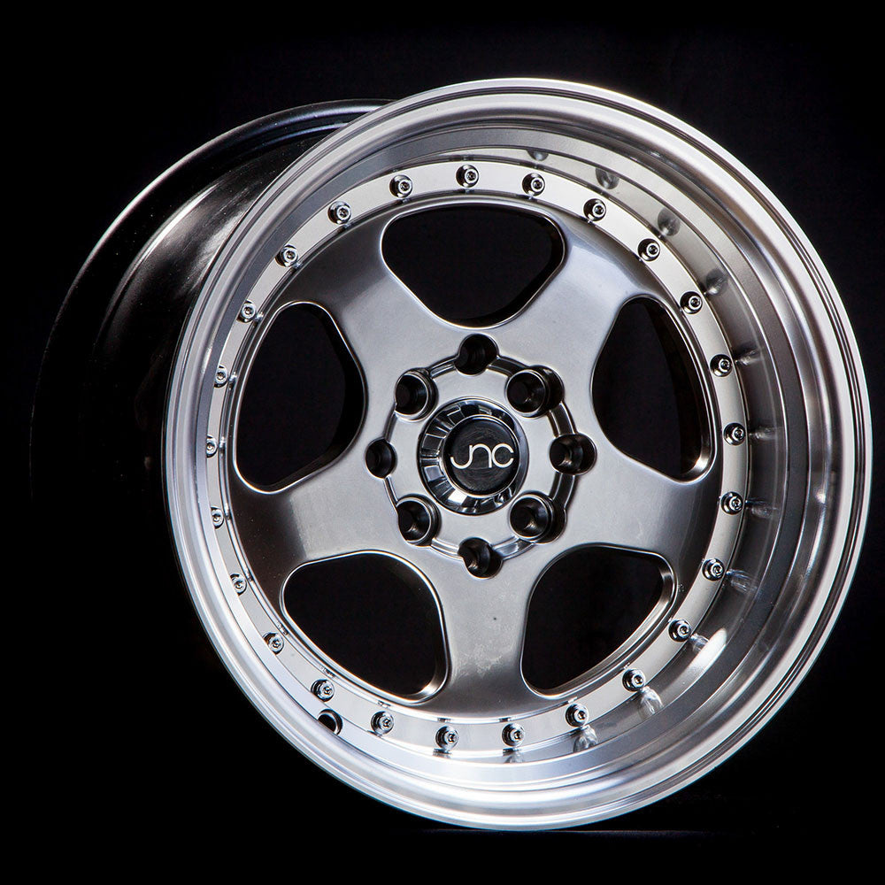 JNC010 Gunmetal  Machined Lip wheel