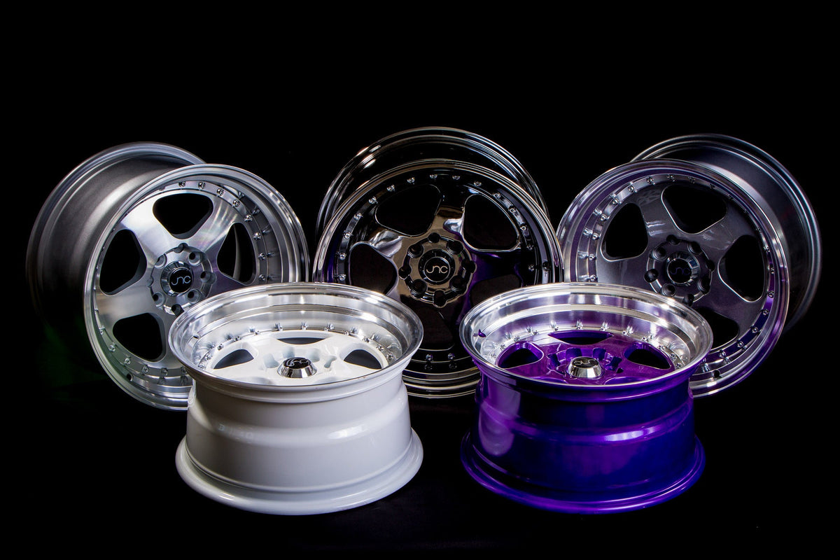 JNC010 Gunmetal  Machined Lip wheel