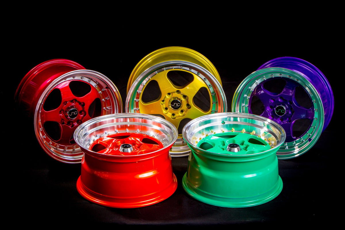 JNC010 Gunmetal  Machined Lip wheel