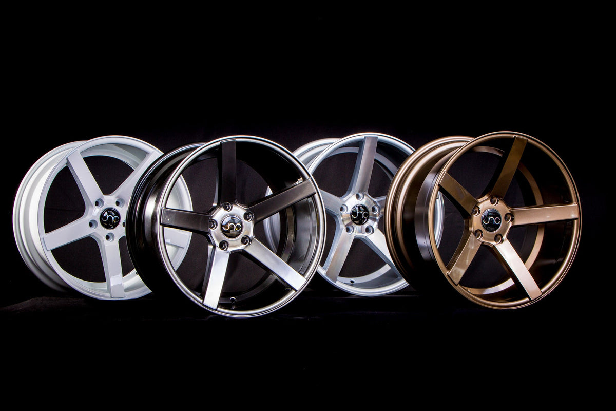 JNC026 Black Machined Face wheel