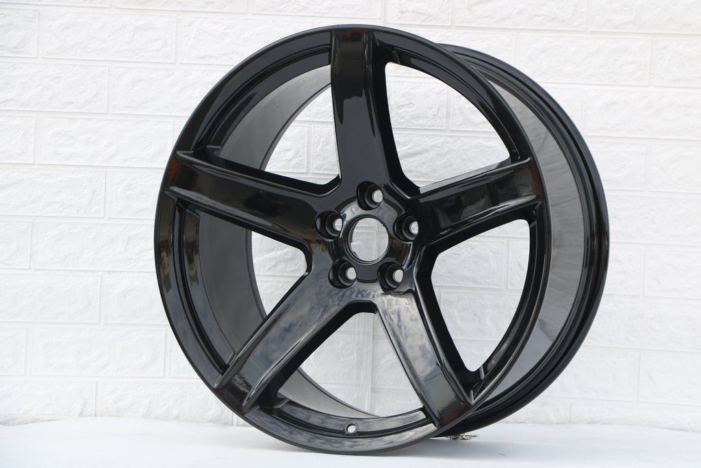 20" HELLCAT STYLE WHEELS FITS DODGE CHALLENGER CHARGER DEMON GT RT SRT SXT HELLCAT (SET OF 4)
