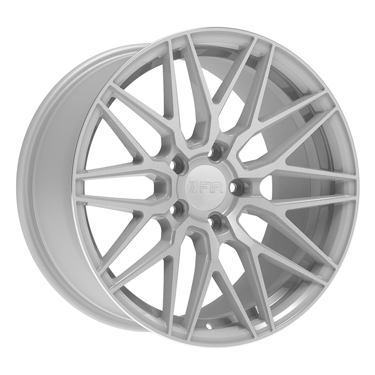 F1R F103 BRUSHED SILVER