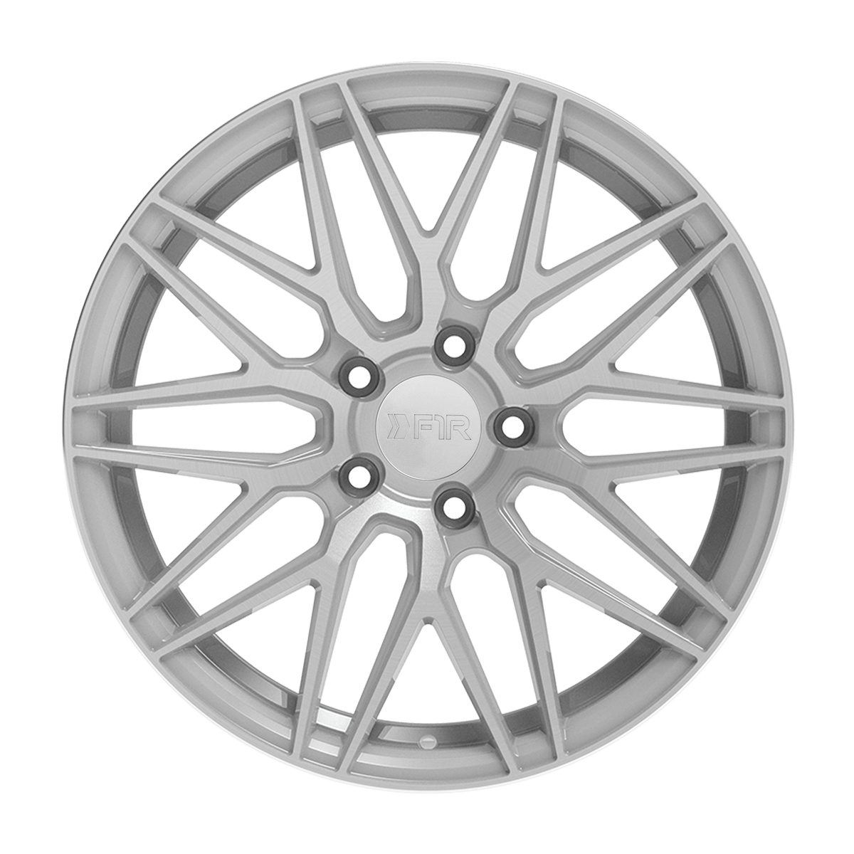 F1R F103 BRUSHED SILVER