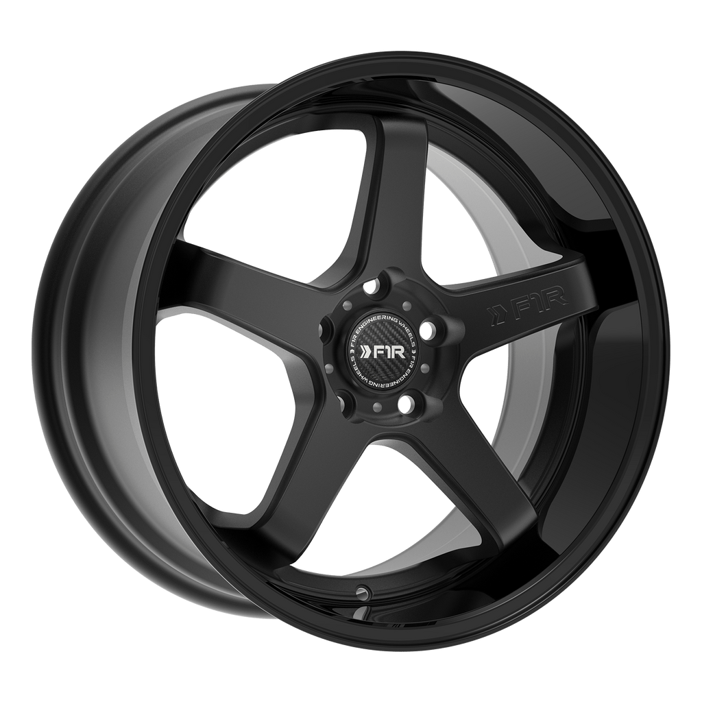 F1R FC5 MATTE BLACK/GLOSS BLACK LIP