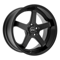 F1R FC5 MATTE BLACK/GLOSS BLACK LIP