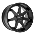 F1R FC7 MATTE BLACK/GLOSS BLACK LIP