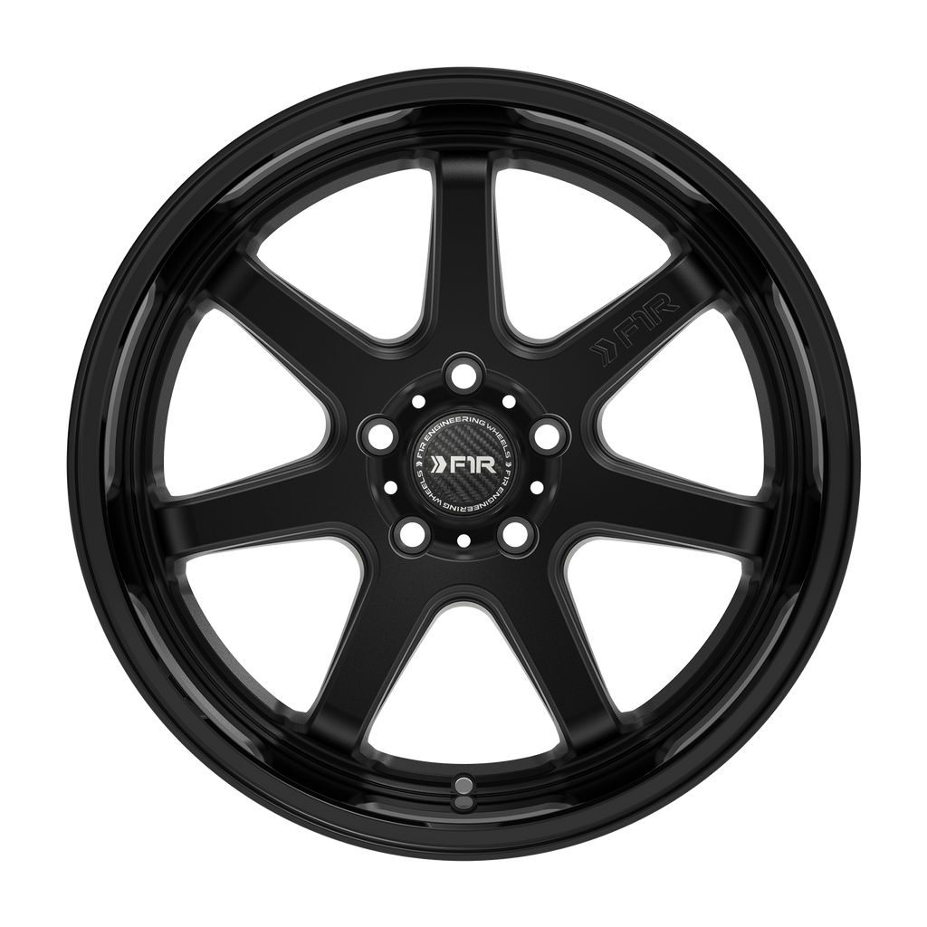 F1R FC7 MATTE BLACK/GLOSS BLACK LIP