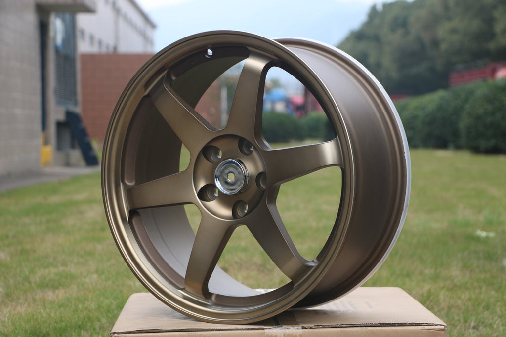 18" TE37 STYLE WHEELS (SET OF 4)