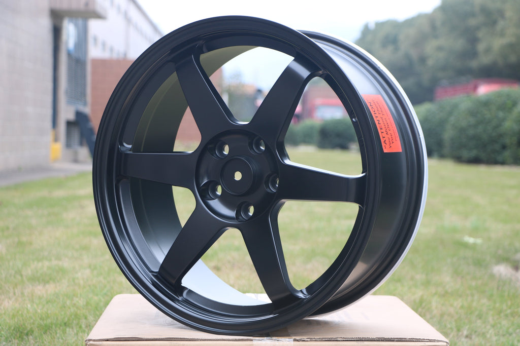 18" TE37 STYLE WHEELS (SET OF 4)