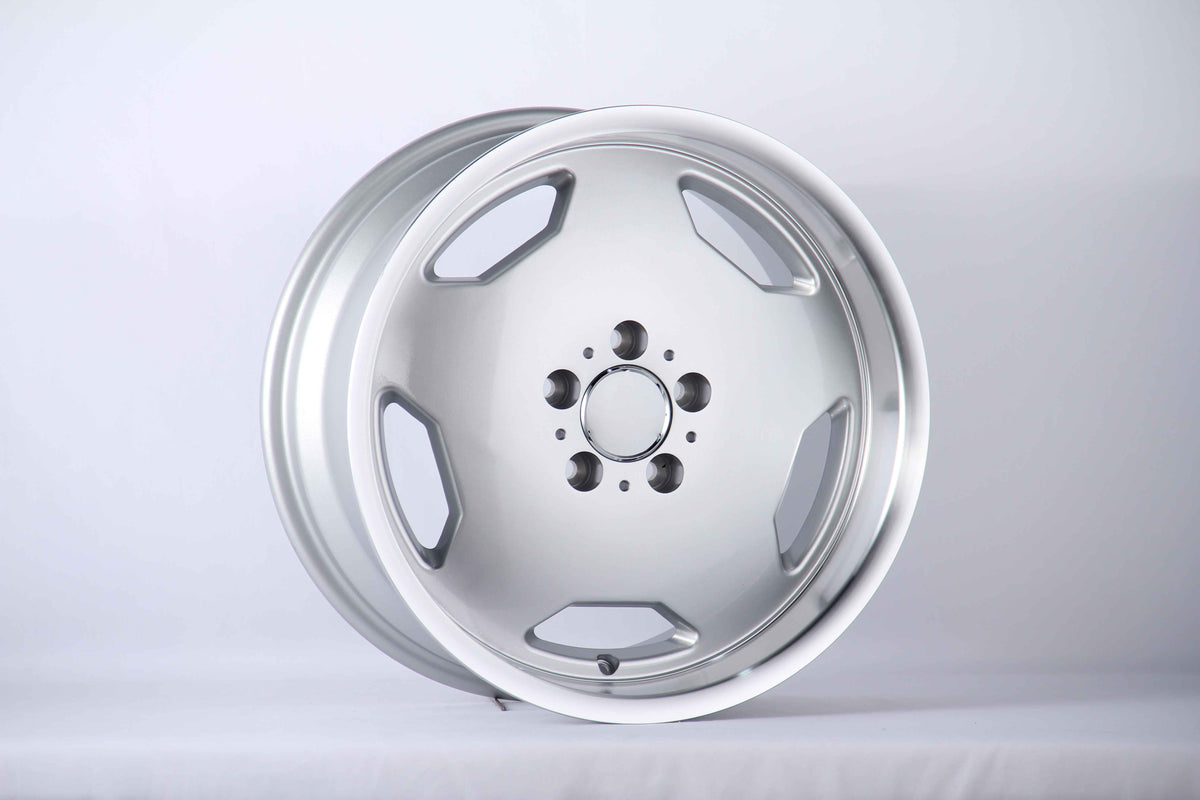 18" MONOBLOCK STYLE WHEELS FITS MERCEDES BENZ C300 C350 E320 E350 R107 R129 S210 W124 W126 W129 W140 W170 W201 W208 W211 (SET OF 4)