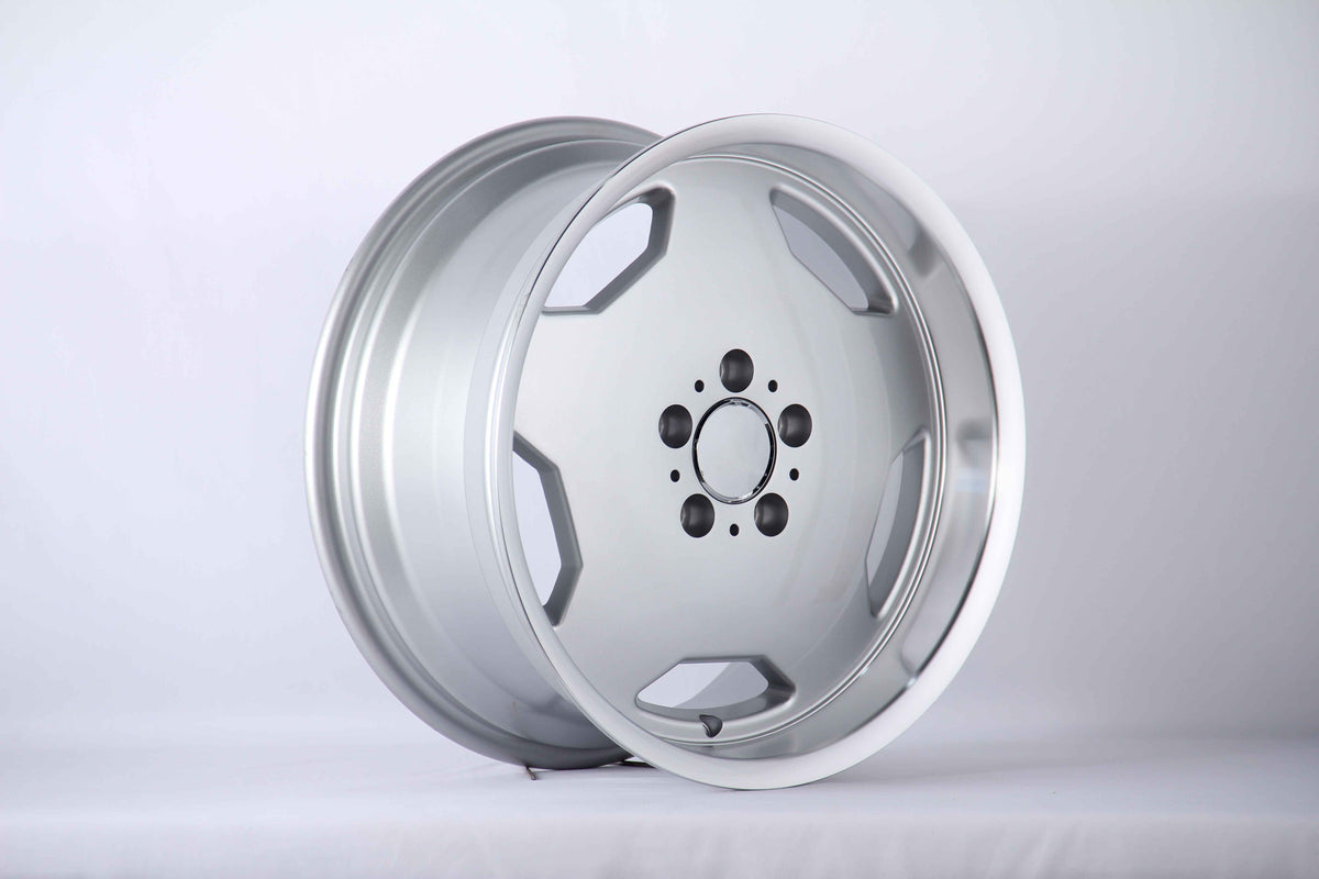 17" MONOBLOCK STYLE WHEELS FITS MERCEDES BENZ C300 C350 E320 E350 R107 R129 S210 W124 W126 W129 W140 W170 W201 W208 W211 (SET OF 4)