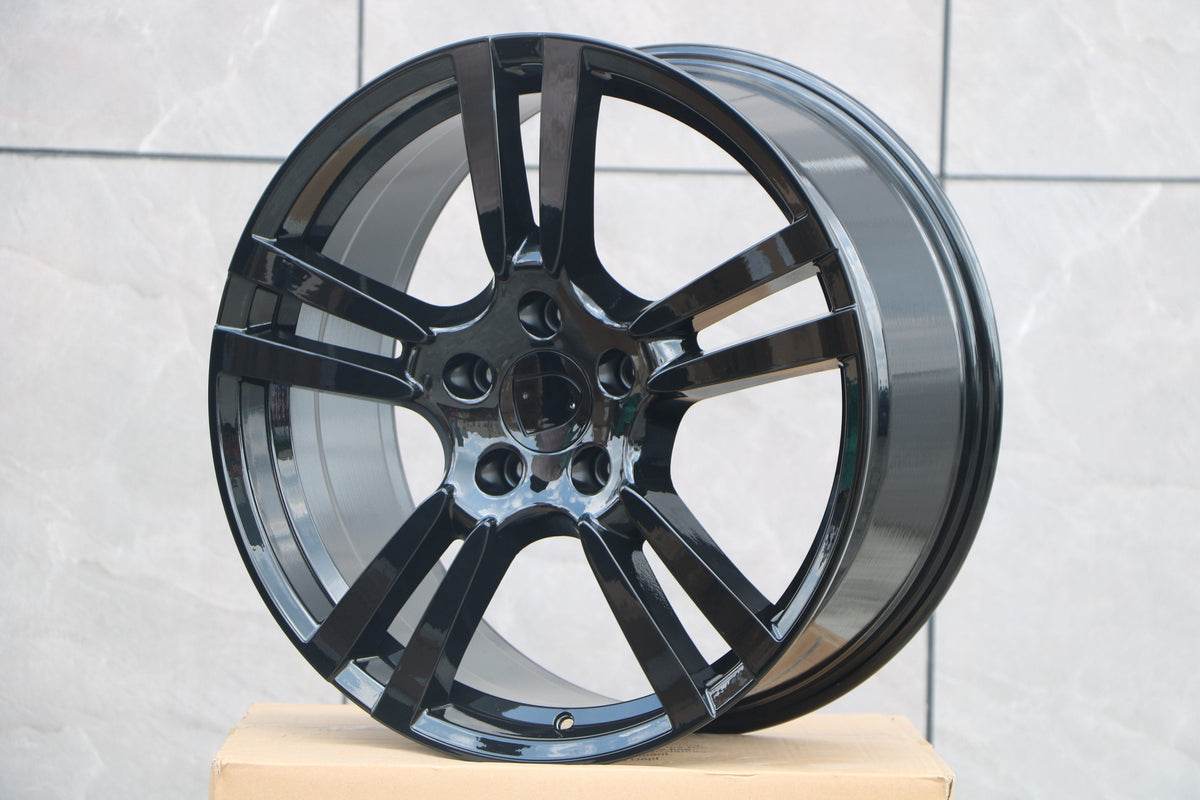 22" TURBO STYLE WHEELS FITS PORSCHE CAYENNE PANAMERA AUDI Q7 (SET OF 4)