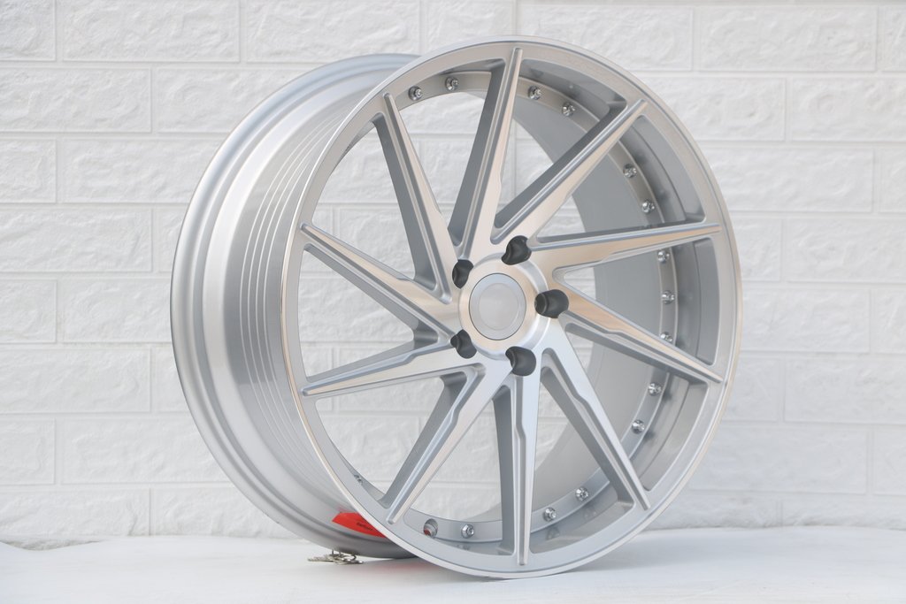 19" RIVETED SWIRL STYLE WHEELS (SET OF 4)