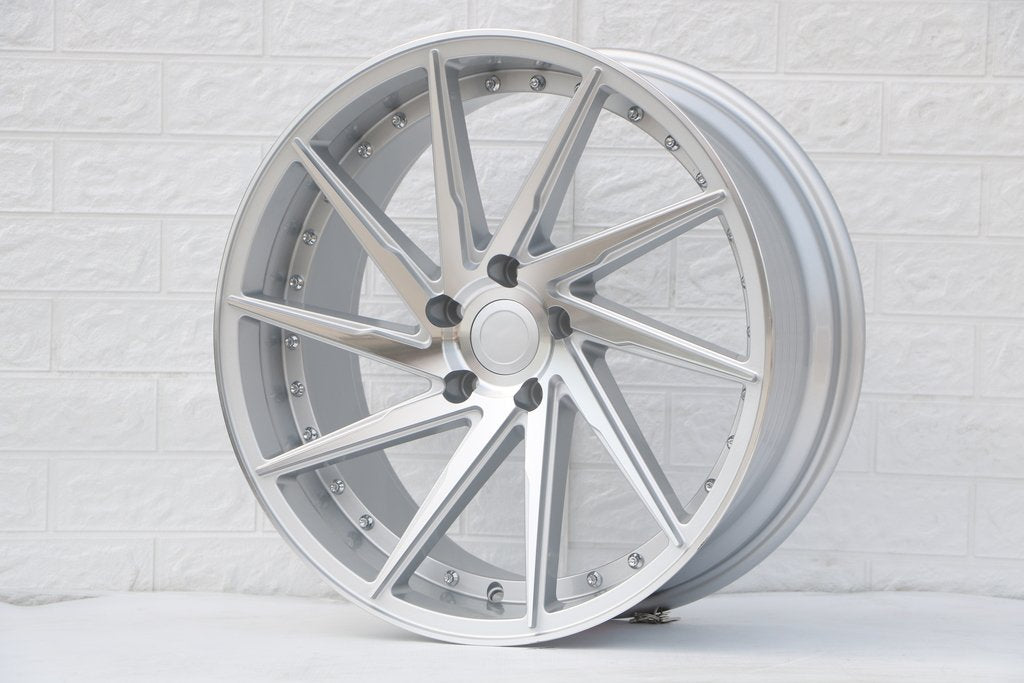 19" RIVETED SWIRL STYLE WHEELS (SET OF 4)