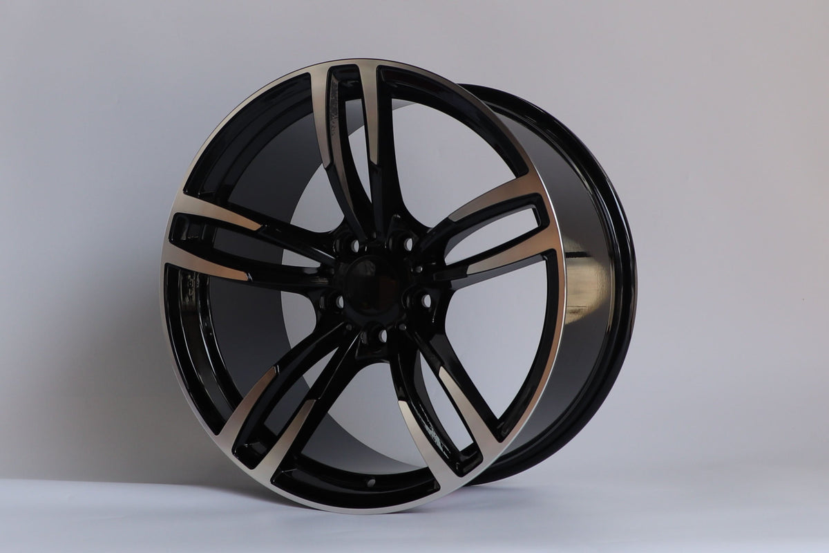18" STAGGERED WHEELS FITS BMW 5X120 3 SERIES 4 SERIES 5 SERIES 7 SERIES (SET OF 4)