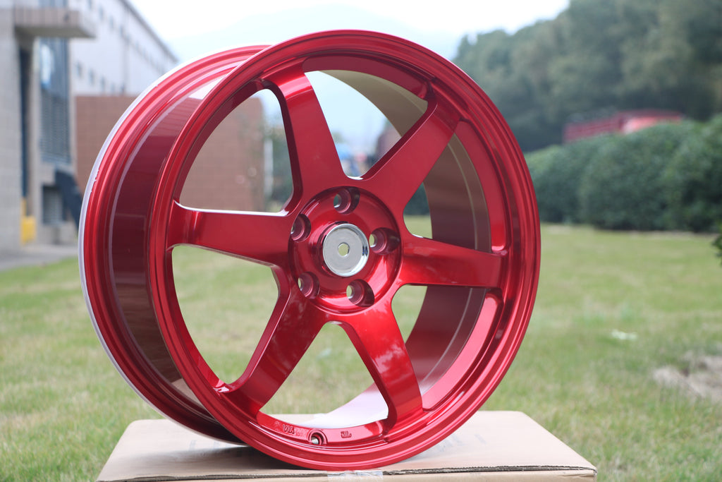 18" TE37 STYLE WHEELS (SET OF 4)
