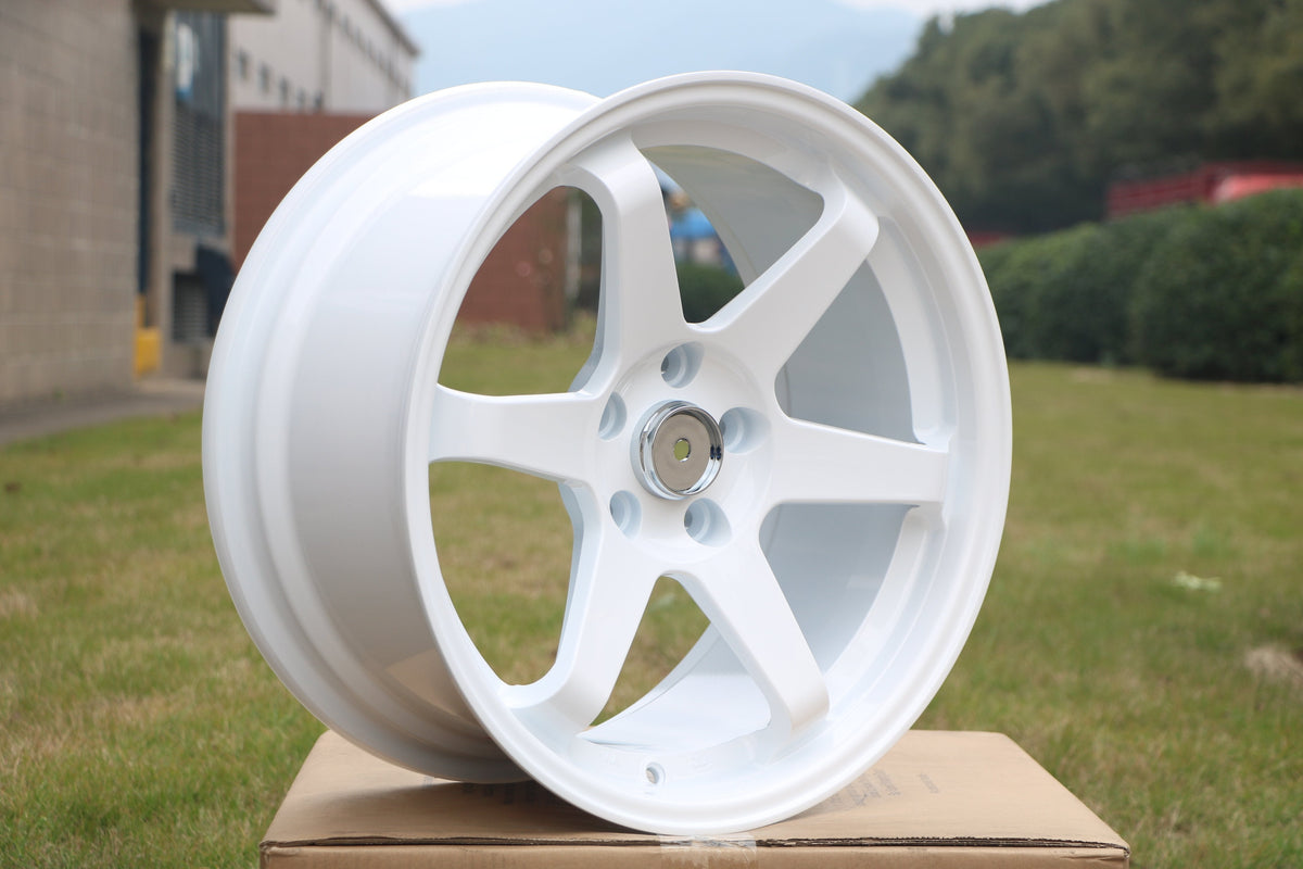 18" TE37 STYLE WHEELS (SET OF 4)