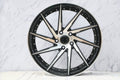 17" RIVETED SWIRL STYLE WHEELS (SET OF 4)