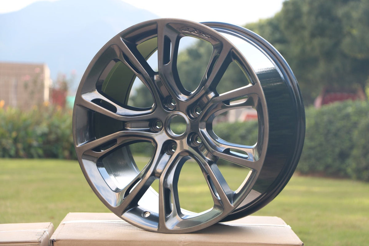 22" WHEELS FITS JEEP GRAND CHEROKEE OVERLAND WRANGLER SAHARA RUBICON COMMANDER (SET OF 4)