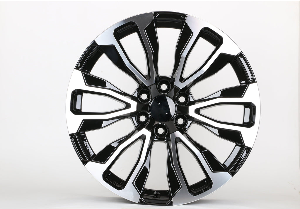 22" WHEELS FITS CHEVY TAHOE SILVERADO SUBURBAN AVALANCHE GMC YUKON DENALI SIERRA (SET OF 4)