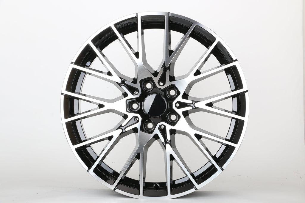 19" W701 STAGGERED WHEELS FITS BMW 5X120 3 SERIES 4 SERIES 5 SERIES 7 SERIES (SET OF 4)