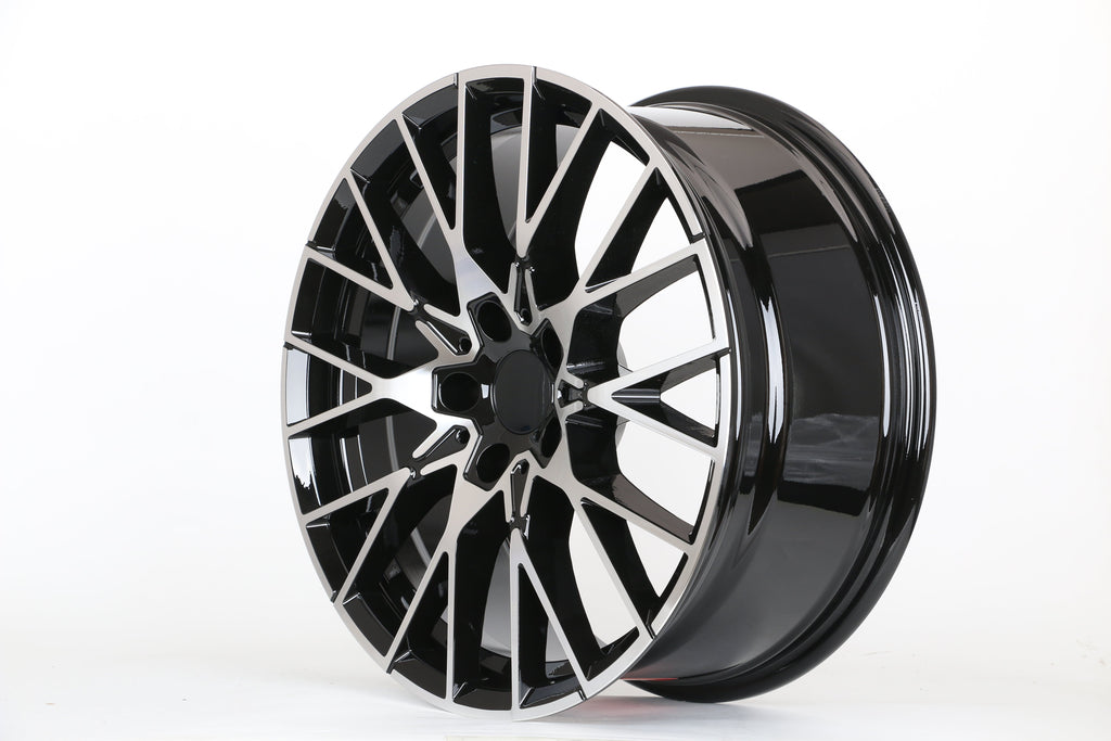 19" W701 STAGGERED WHEELS FITS BMW 5X120 3 SERIES 4 SERIES 5 SERIES 7 SERIES (SET OF 4)