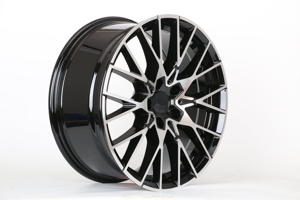 19" W701 STAGGERED WHEELS FITS BMW 5X120 3 SERIES 4 SERIES 5 SERIES 7 SERIES (SET OF 4)