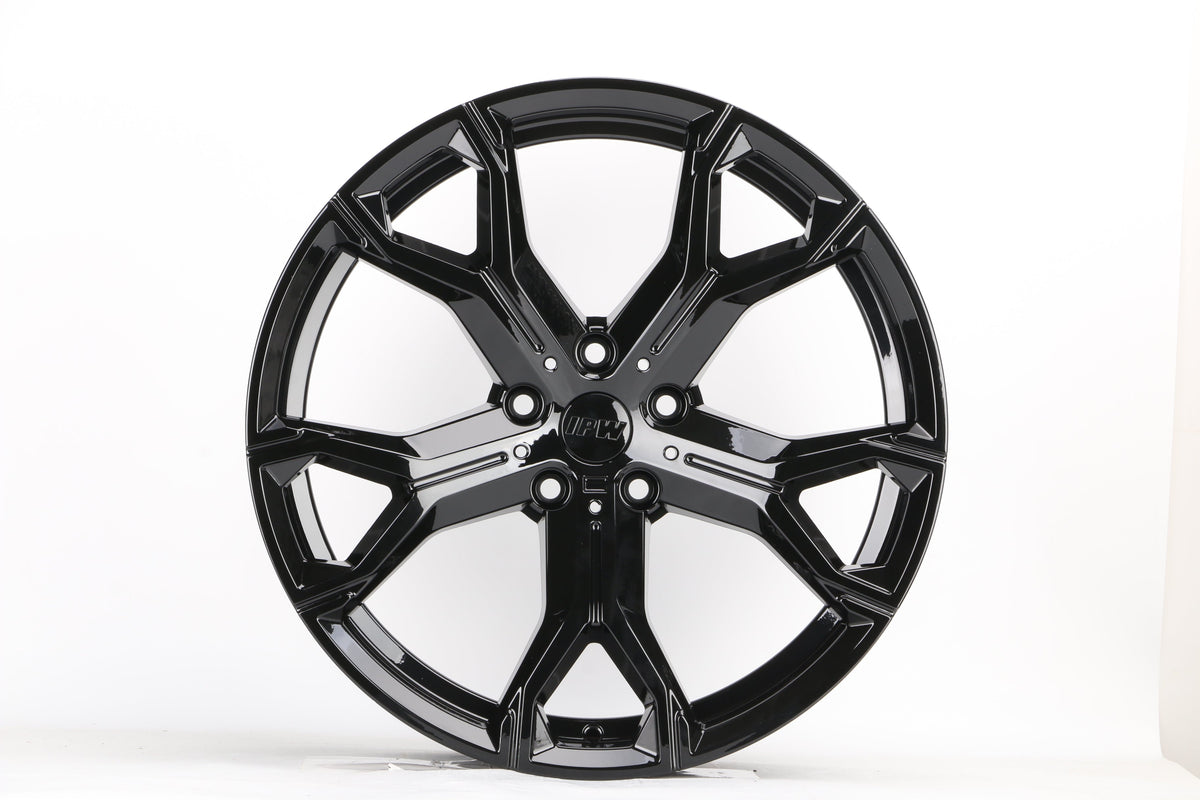 22" W702 STAGGERED WHEELS FITS BMW 5X112 NEWER X SERIES X5 X6 X7 (SET OF 4)
