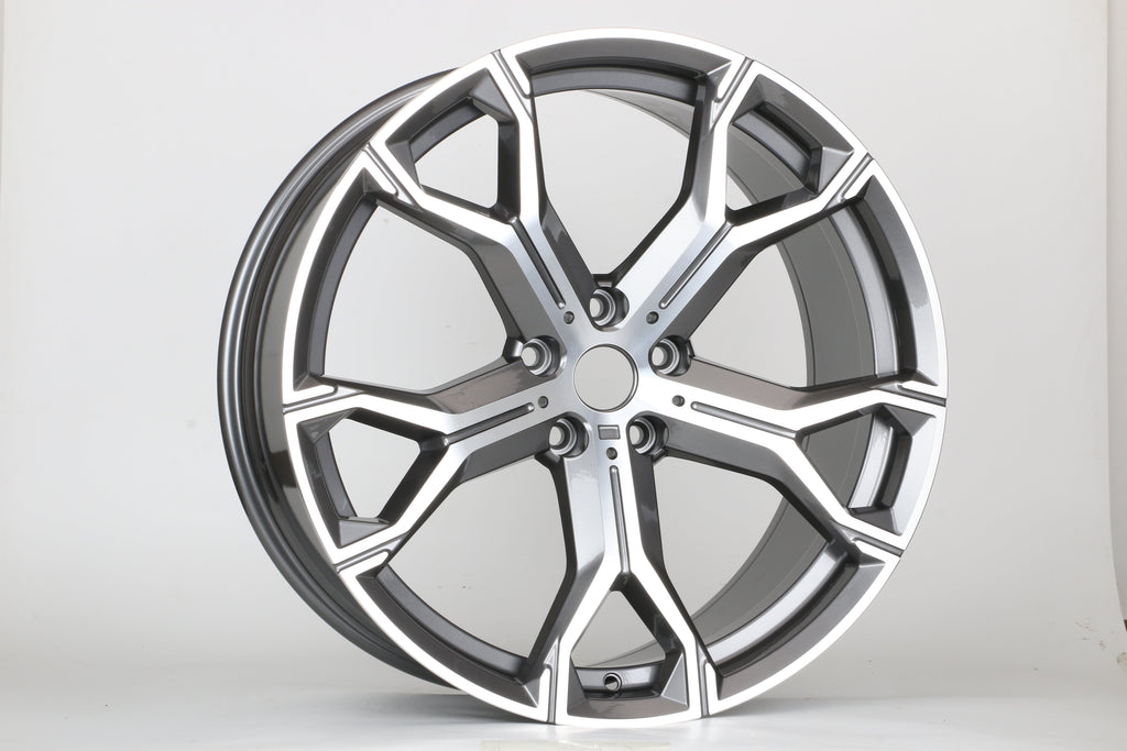 20" W702 STAGGERED WHEELS FITS BMW 5X120 5 SERIES 6 SERIES 7 SERIES X SERIES X5 X6 (SET OF 4)