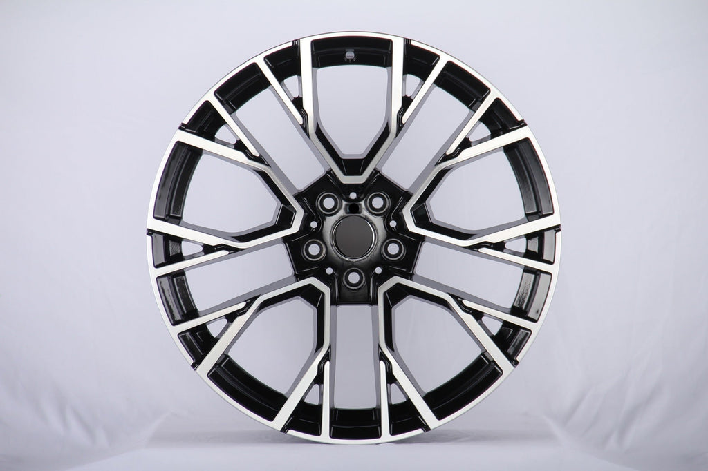 22" W706 STAGGERED WHEELS FITS BMW 5X120 X SERIES X5 X6 (SET OF 4)